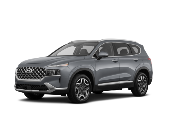 2022 Hyundai Santa Fe Limited, front three-quarter view, paint 1 of 7