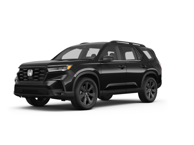 2024 Honda Pilot EX-L, front three-quarter view, paint 1 of 8