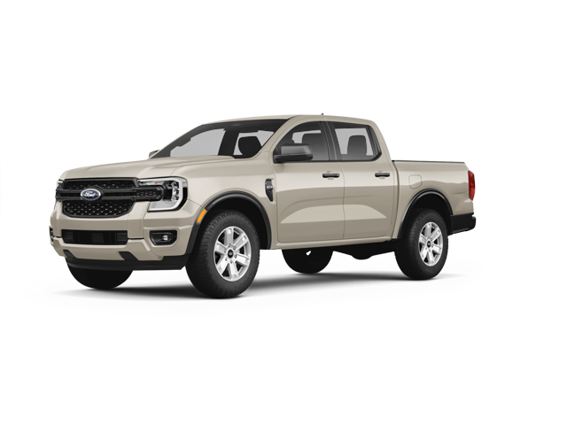 2025 Ford Ranger XL, front three-quarter view, paint 1 of 7