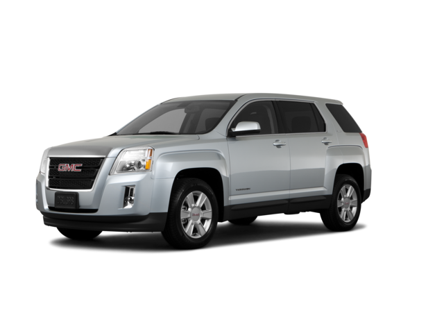 2011 GMC Terrain SLE-1, front three-quarter view, paint 1 of 8