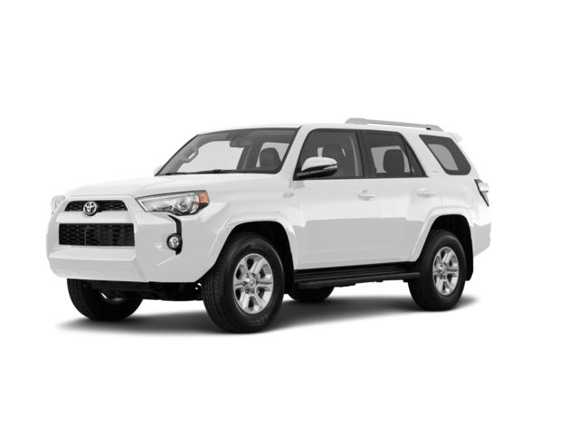 2018 Toyota 4Runner SR5, front three-quarter view, paint 1 of 8