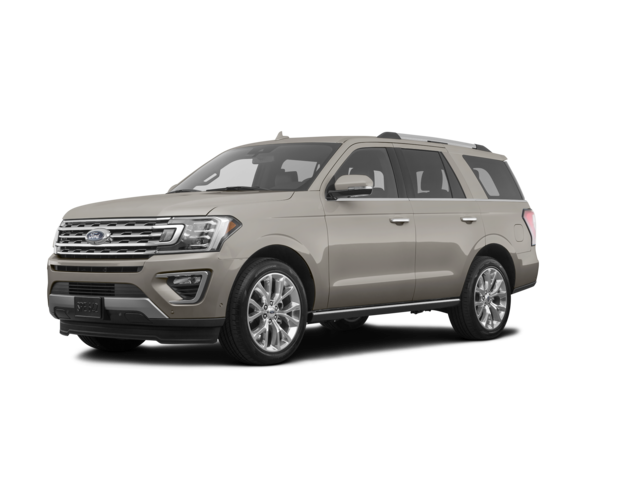 2019 Ford Expedition MAX Platinum, front three-quarter view, paint 1 of 8