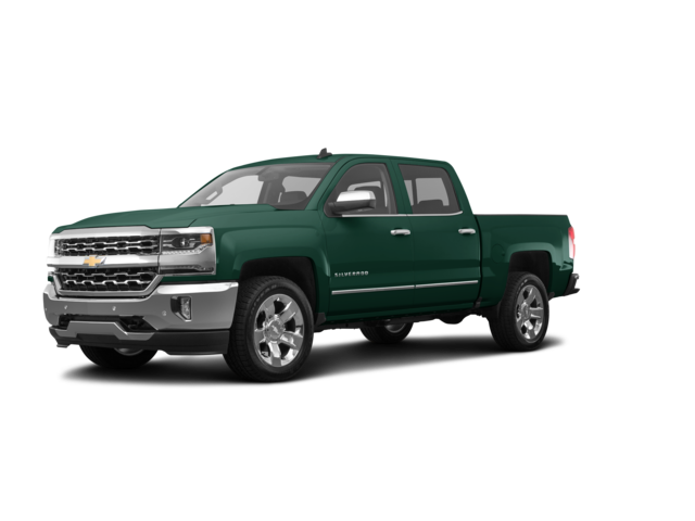 2017 Chevrolet Silverado 1500 Custom, front three-quarter view, paint 1 of 8