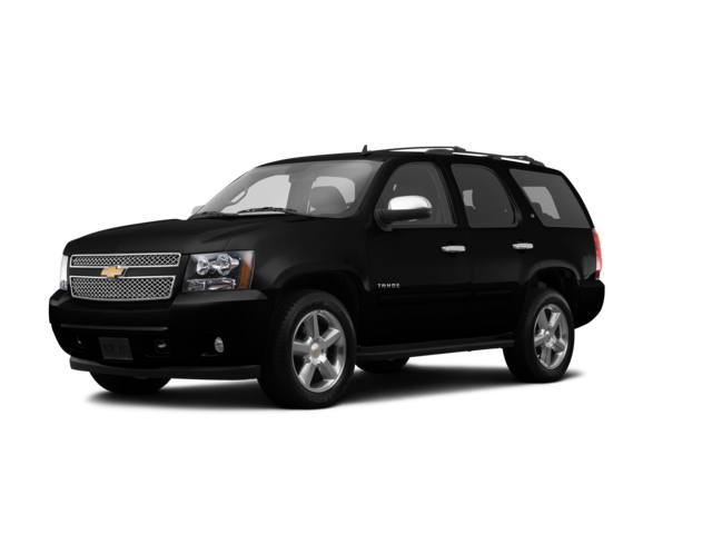 2014 Chevrolet Tahoe LT, front three-quarter view, paint 1 of 8