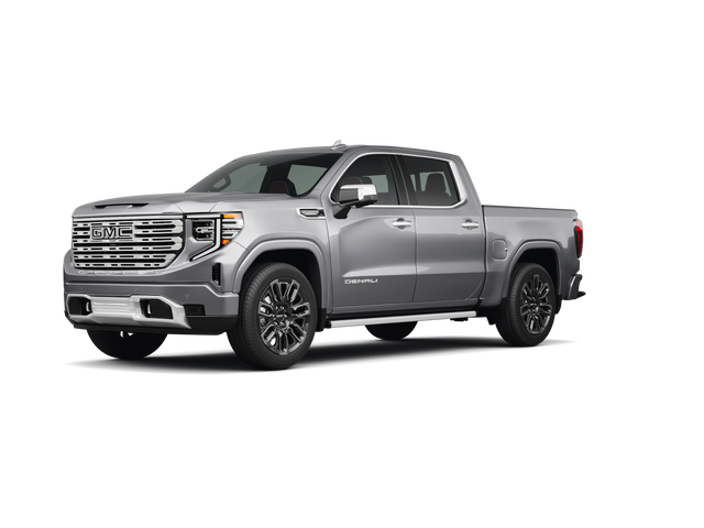 2026 GMC Sierra 1500 Denali Ultimate, front three-quarter view, paint 1 of 6