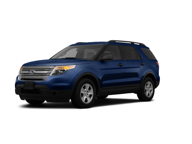 2012 Ford Explorer Base, front three-quarter view, paint 1 of 8