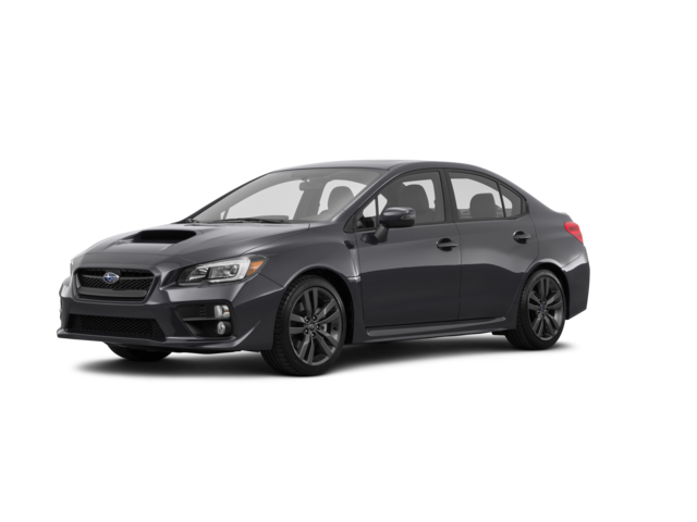 2016 Subaru WRX Limited, front three-quarter view, paint 1 of 8