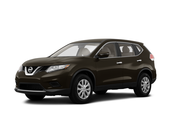 2014 Nissan Rogue S, front three-quarter view, paint 1 of 8