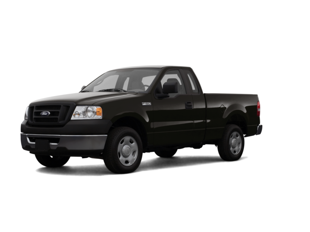 2007 Ford F-150 XL, front three-quarter view, paint 1 of 8
