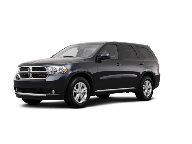 2013 Dodge Durango SXT, front three-quarter view, paint 1 of 8