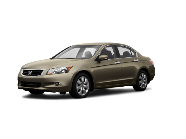 2009 Honda Accord EX-L V-6, front three-quarter view, paint 1 of 8
