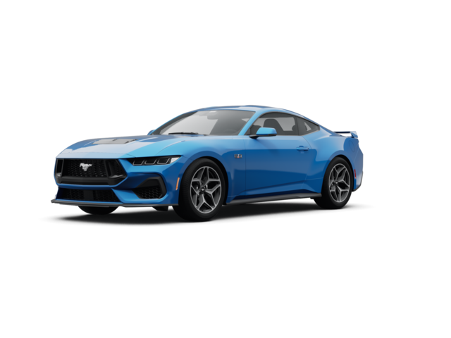 2024 Ford Mustang GT Premium, front three-quarter view, paint 1 of 8