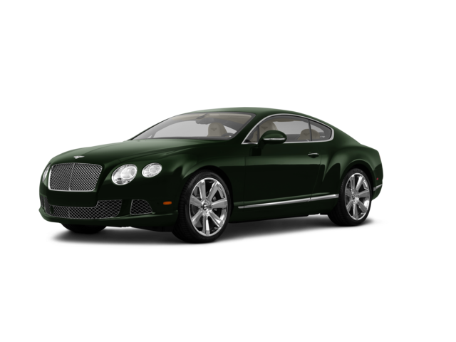 2015 Bentley Continental V8, front three-quarter view, paint 1 of 8