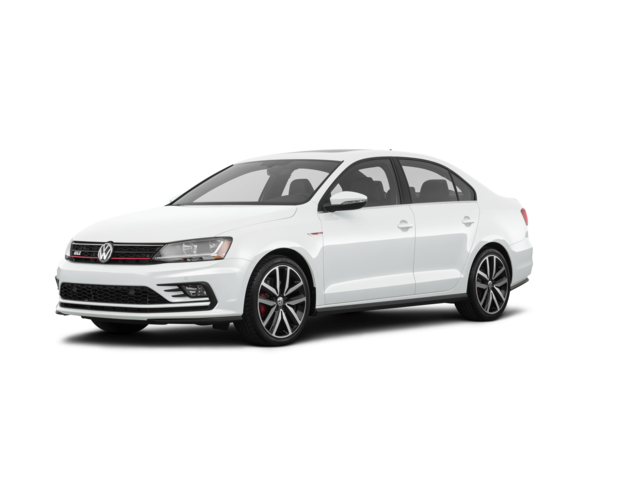 2018 Volkswagen Jetta 2.0T GLI, front three-quarter view, paint 1 of 8