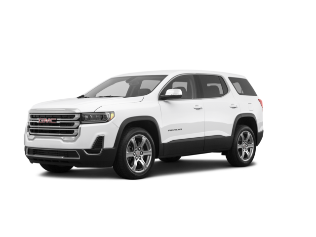 2020 GMC Acadia SL, front three-quarter view
