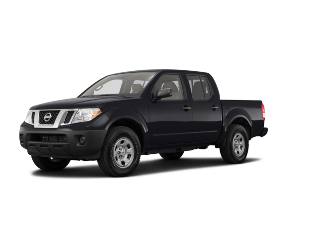 2020 Nissan Frontier S, front three-quarter view, paint 1 of 4