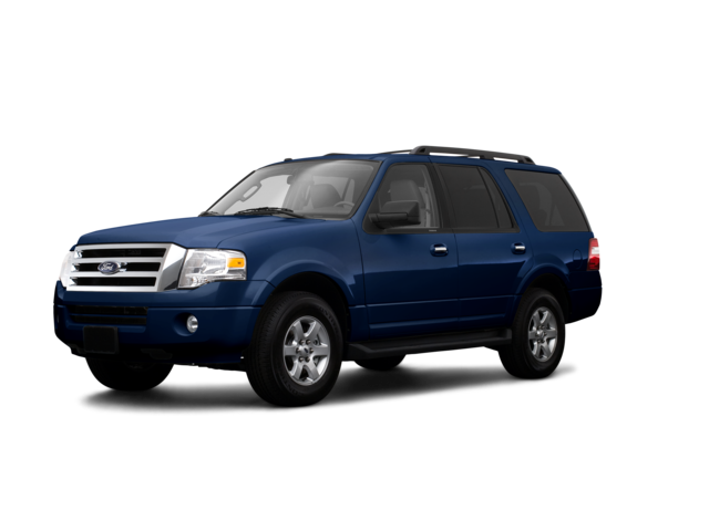 2009 Ford Expedition XLT, front three-quarter view, paint 1 of 8