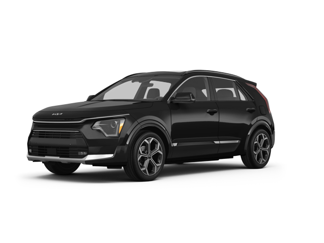 2025 Kia Niro EX, front three-quarter view, paint 1 of 8