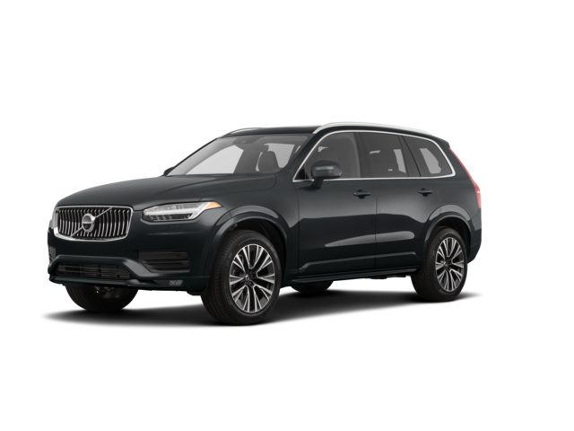 2021 Volvo XC90 T5 Momentum, front three-quarter view, paint 1 of 8