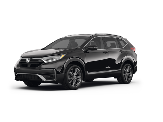 2022 Honda CR-V Touring, front three-quarter view, paint 1 of 8