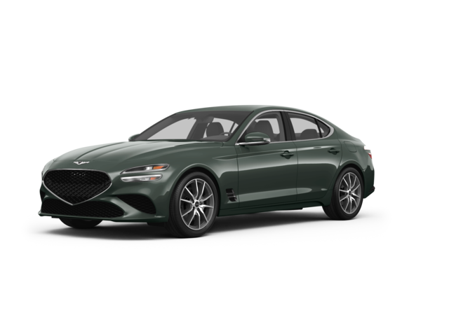 2023 Genesis G70 2.0T, front three-quarter view, paint 1 of 8