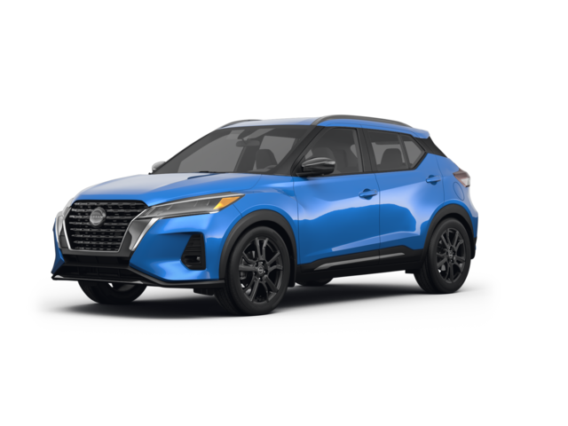 2023 Nissan Kicks SR, front three-quarter view, paint 1 of 8