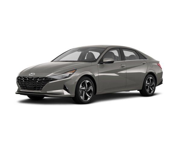 2023 Hyundai Elantra Blue, front three-quarter view, paint 1 of 8
