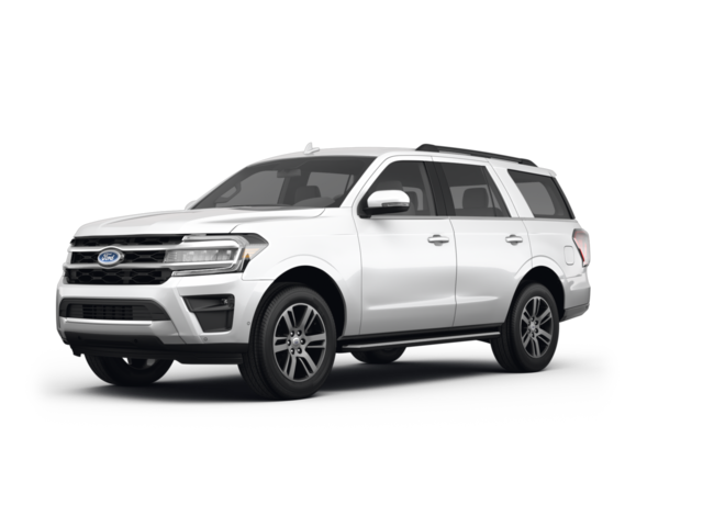 2022 Ford Expedition XLT, front three-quarter view, paint 1 of 8