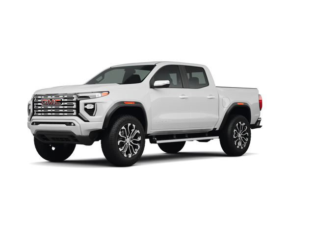 2024 GMC Canyon Denali, front three-quarter view, paint 1 of 8