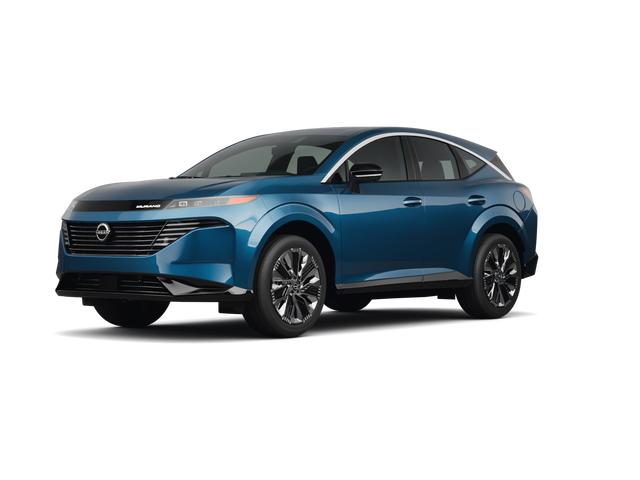 2025 Nissan Murano Platinum, front three-quarter view, paint 1 of 8