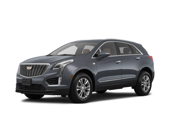2021 Cadillac XT5 Luxury, front three-quarter view