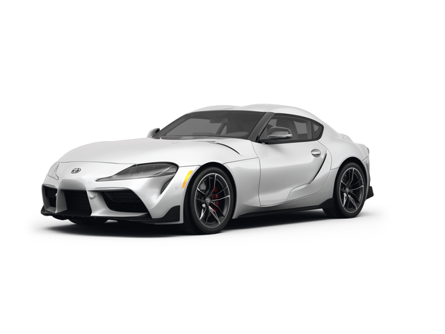 2022 Toyota GR Supra 2, front three-quarter view, paint 1 of 8
