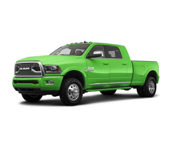 2018 Ram 3500 Limited, front three-quarter view, paint 1 of 8