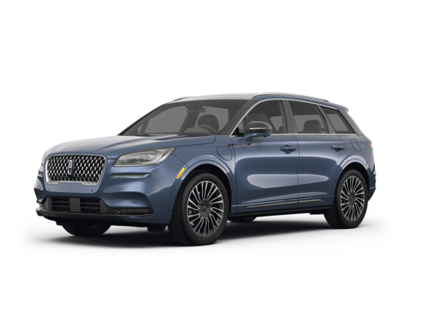 2022 Lincoln Corsair Grand Touring, front three-quarter view, paint 1 of 8