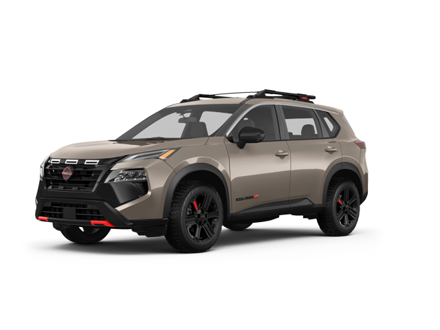 2025 Nissan Rogue S, front three-quarter view, paint 1 of 4