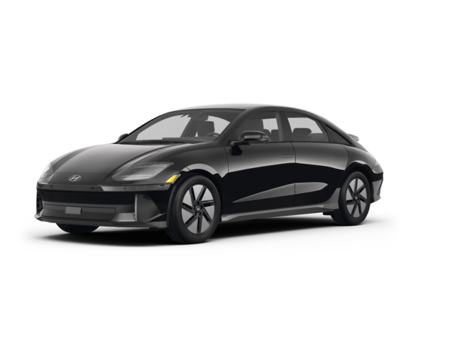 2024 Hyundai Ioniq 6 SE, front three-quarter view, paint 1 of 7