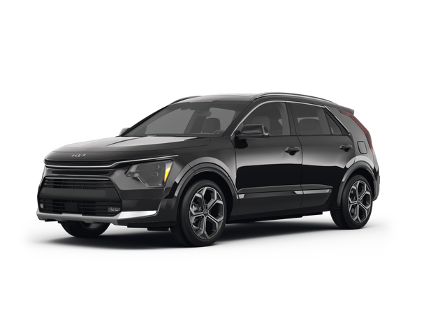 2023 Kia Niro SX Touring, front three-quarter view, paint 1 of 8