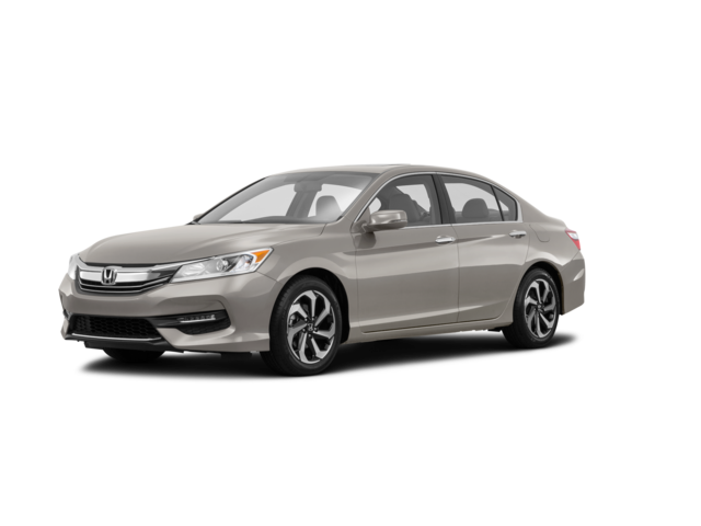 2017 Honda Accord EX-L V-6, front three-quarter view, paint 1 of 8