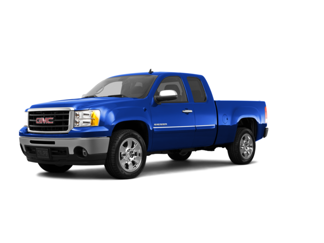 2011 GMC Sierra 1500 Base, front three-quarter view, paint 1 of 8