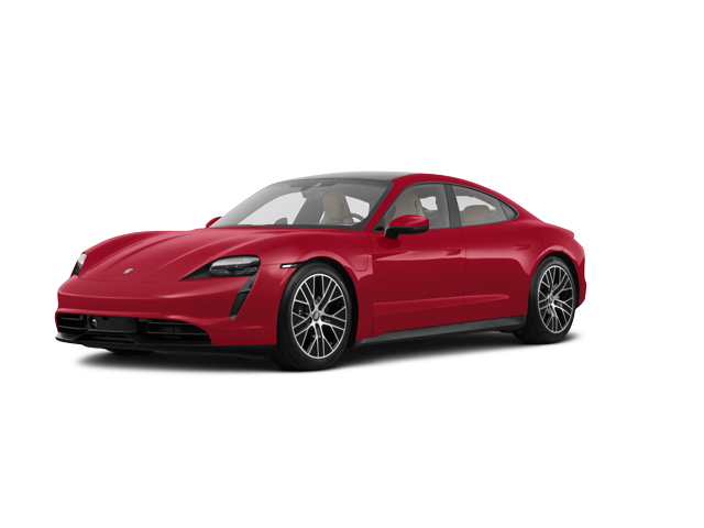 2024 Porsche Taycan 4S, front three-quarter view, paint 1 of 8