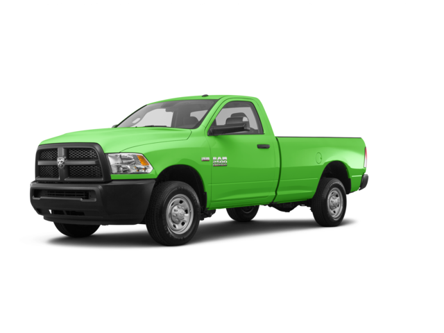 2018 Ram 2500 Tradesman, front three-quarter view, paint 1 of 8
