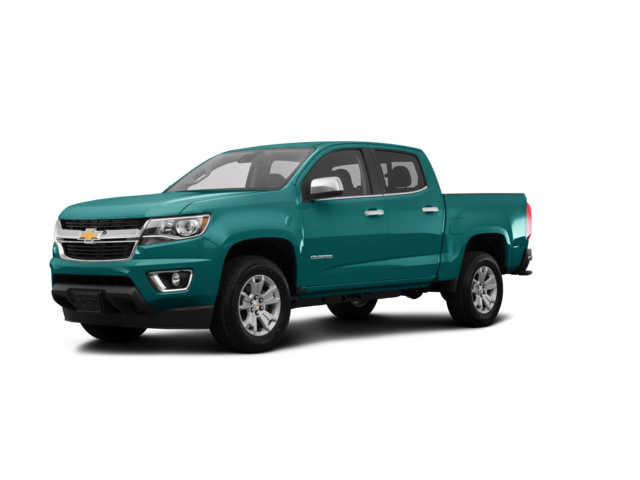 2016 Chevrolet Colorado LT, front three-quarter view, paint 1 of 8