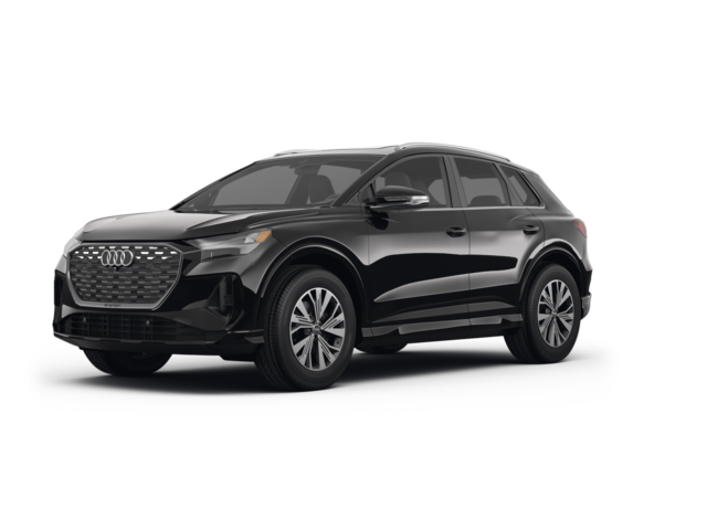 2023 Audi Q4 e-tron Premium, front three-quarter view, paint 1 of 4