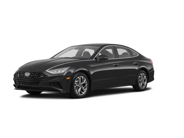 2023 Hyundai Sonata SEL, front three-quarter view, paint 1 of 8