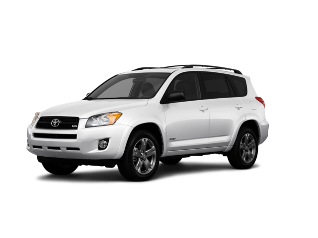 2010 Toyota RAV4 Sport, front three-quarter view, paint 1 of 8