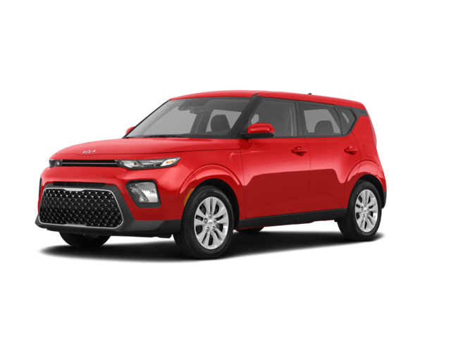 2022 Kia Soul LX, front three-quarter view, paint 1 of 6