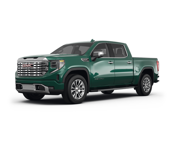 2024 GMC Sierra 1500 Denali, front three-quarter view, paint 1 of 8