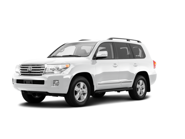 2014 Toyota Land Cruiser Base, front three-quarter view, paint 1 of 7