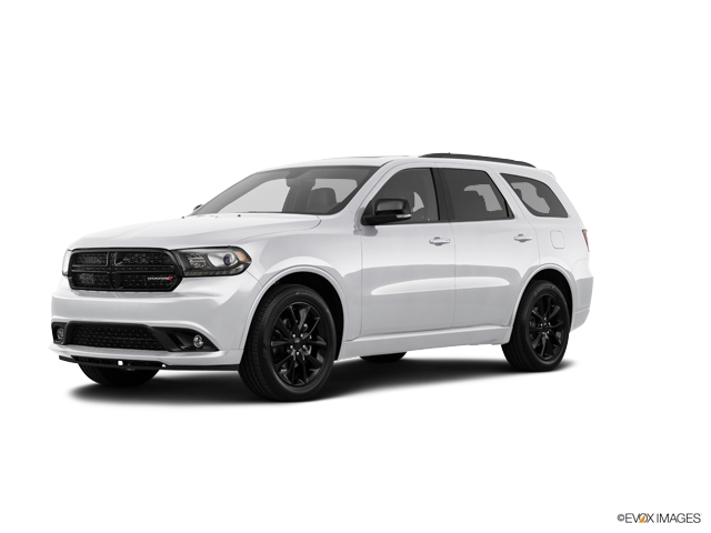 2018 Dodge Durango suv in White Knuckle Clearcoat Color, Front Side View