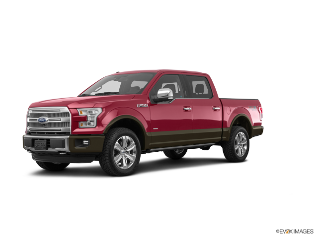 2016 Ford F-150 truck in Ruby Red Metallic Color, Front Side View